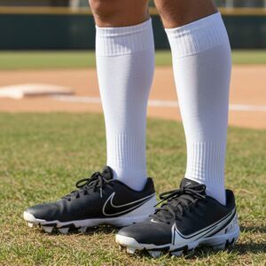 Nike Black & White Vapor Edge Shark CD0074 001 Cleats Size 6.5